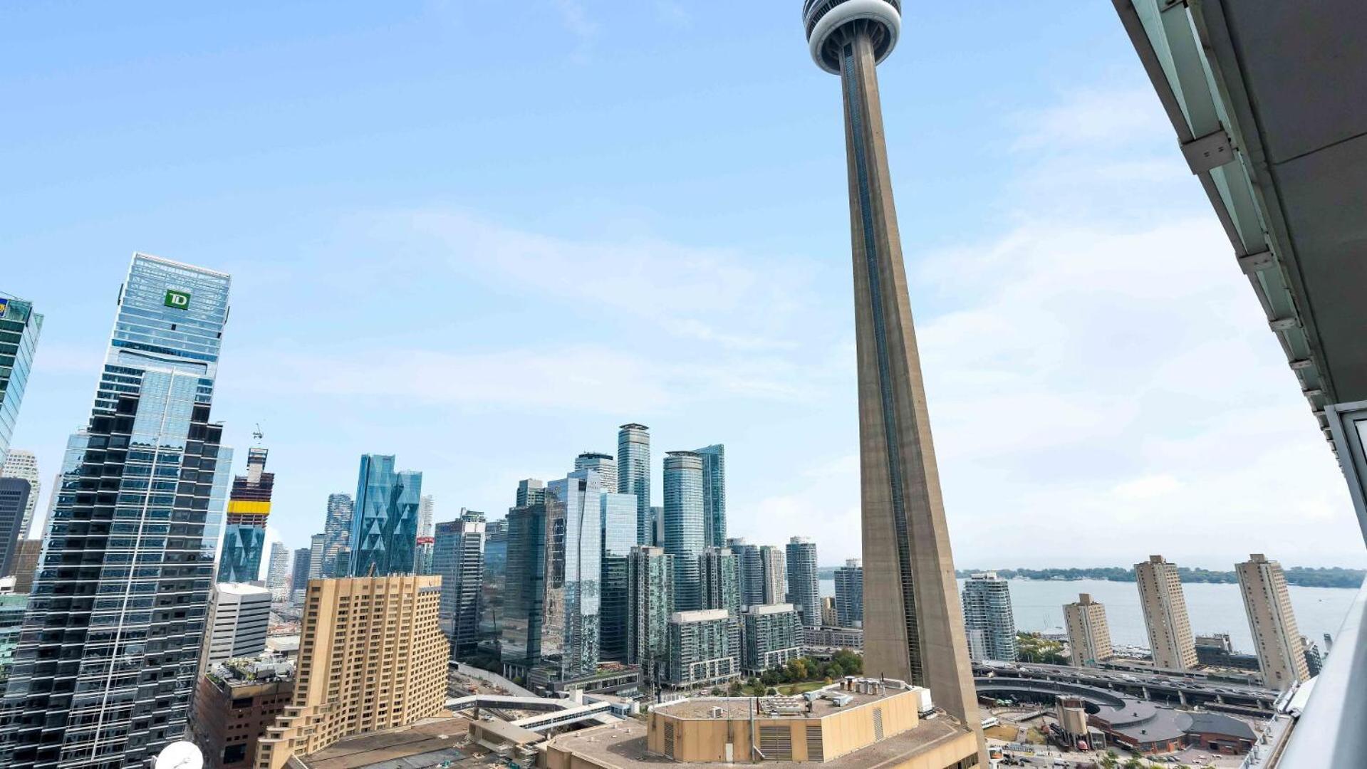 2Bedroom Cn Tower And Water Views - Free Parking - Rooftop Pool Toronto Luaran gambar